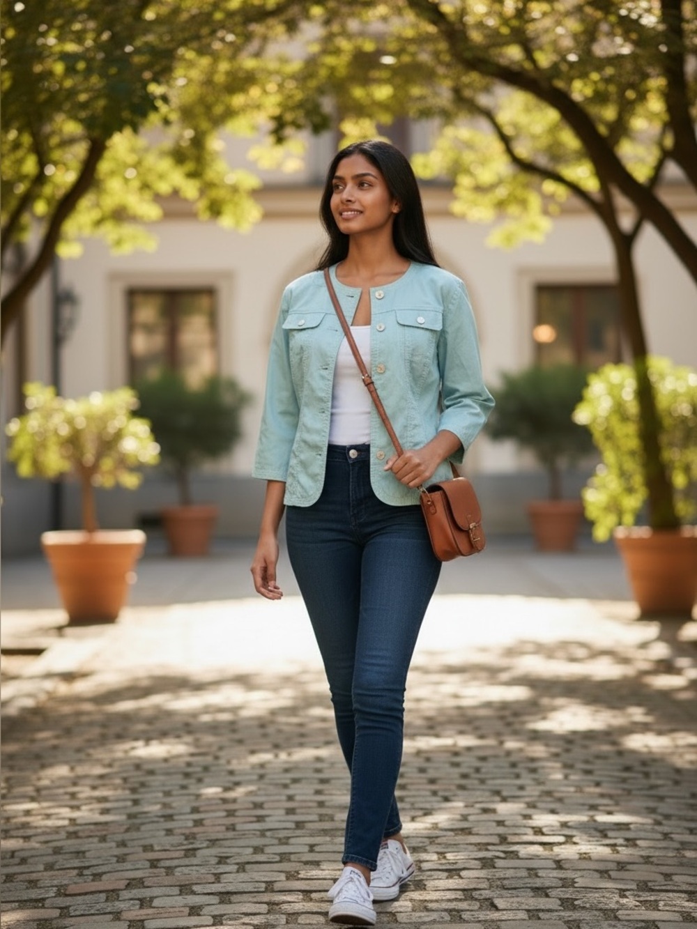 Ruby Rd. Mint Green Jacket  (16W)